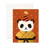 Birthday Panda Greeting Card