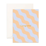 Congrats Ripple Greeting Card