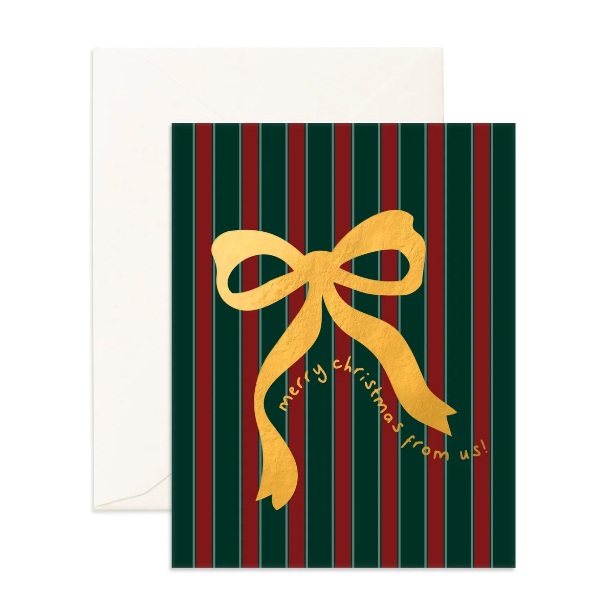 Christmas Big Bow Greeting Card