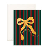 Christmas Big Bow Greeting Card