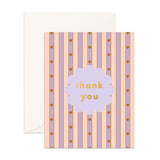 Thank You Petal Stripe