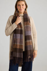 Green Bay Scarf Burgundy