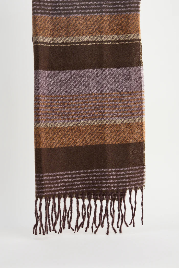 Green Bay Scarf Burgundy