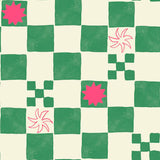 Pink/Green Scrunchies Set