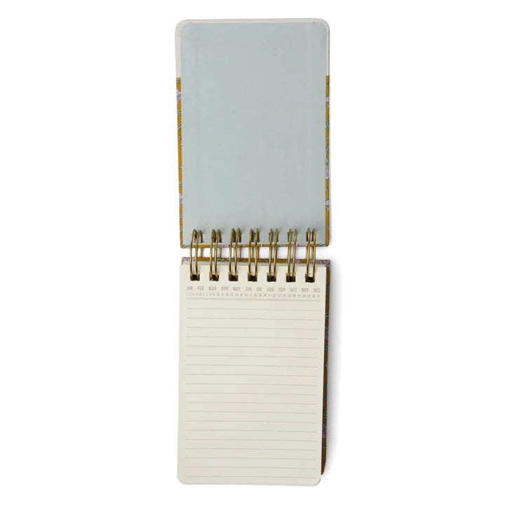 Chunky Notepad - Green Vintage Floral