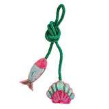 Seaside Sparkle Fish & Shell Charm
