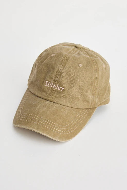 Sunday Olive Cap