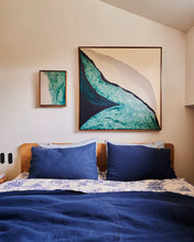 Load image into Gallery viewer, Indigo Linen Pillowcases
