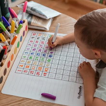 Load image into Gallery viewer, 100 Squares Classic Colouring &amp; Doodle Mat

