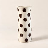 Ceramic Medium Vase Brown Spot