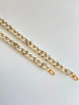 Cross Body Phone Chain -  Sand Tortishell