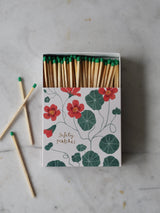 Nasturtium Square Luxury Matches