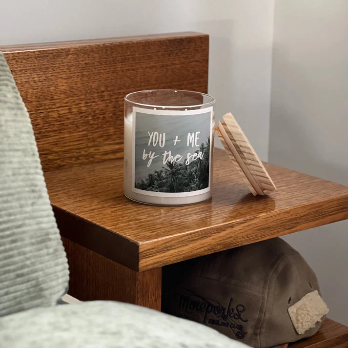 You + Me By The Sea Candle