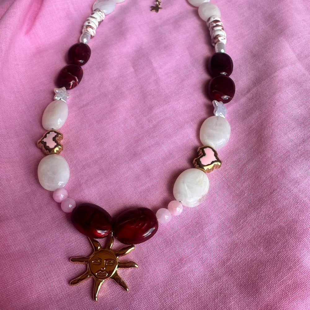 Billie Necklace - Sun Pendant