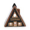 Load image into Gallery viewer, Nordic Cabin Style Incense &amp; Tea Light Holder
