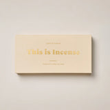 This Is Incense - CONNECT