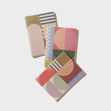 Flex Notebooks Saddle Stitch Spine - Set Of 3 - Mod Geo