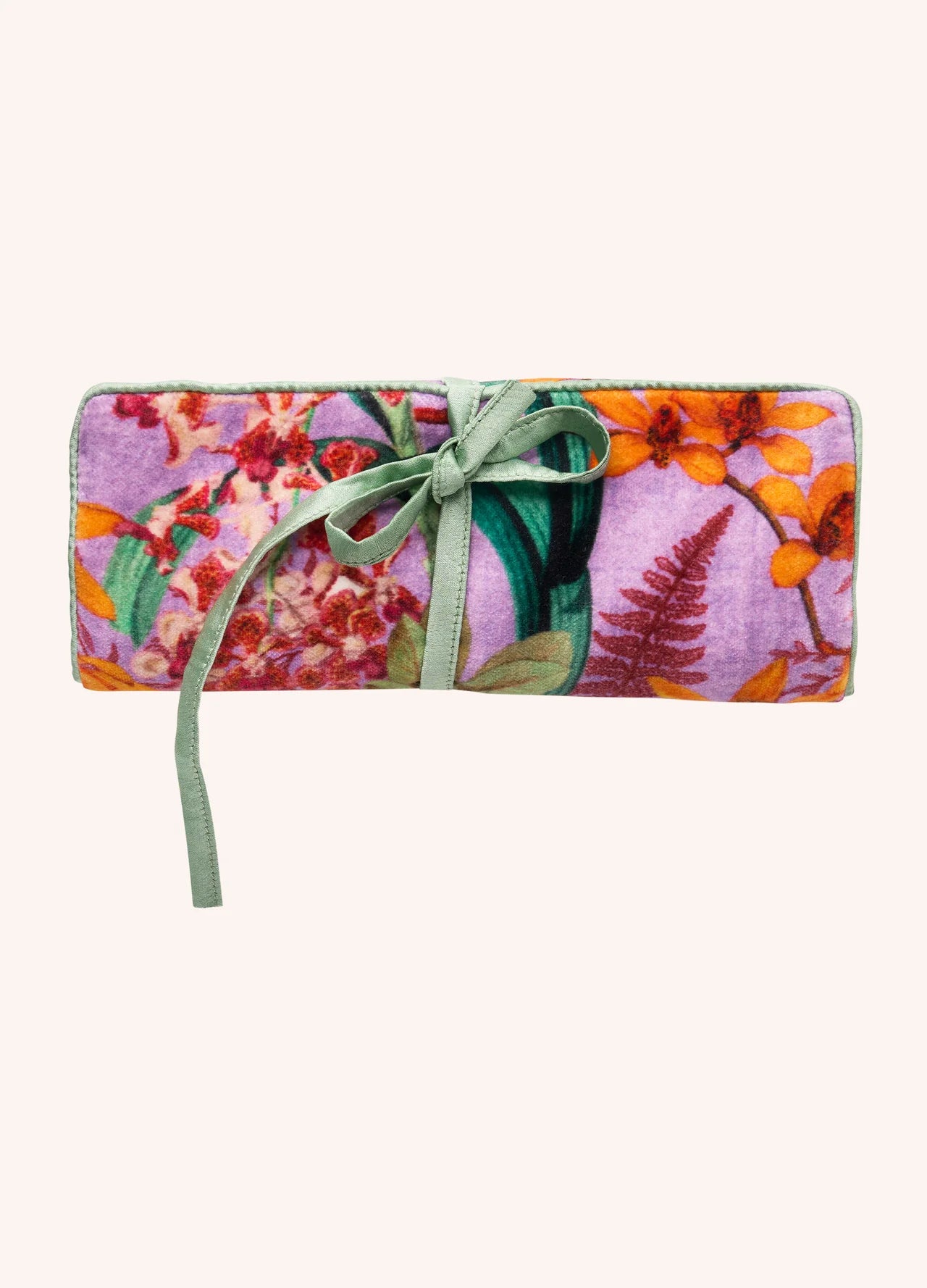 Jewellery Roll - Botany Bliss, Lavender