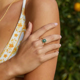 Asteria - Jade Ring Gold