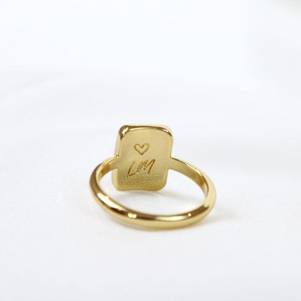 Asteria - Jade Ring Gold