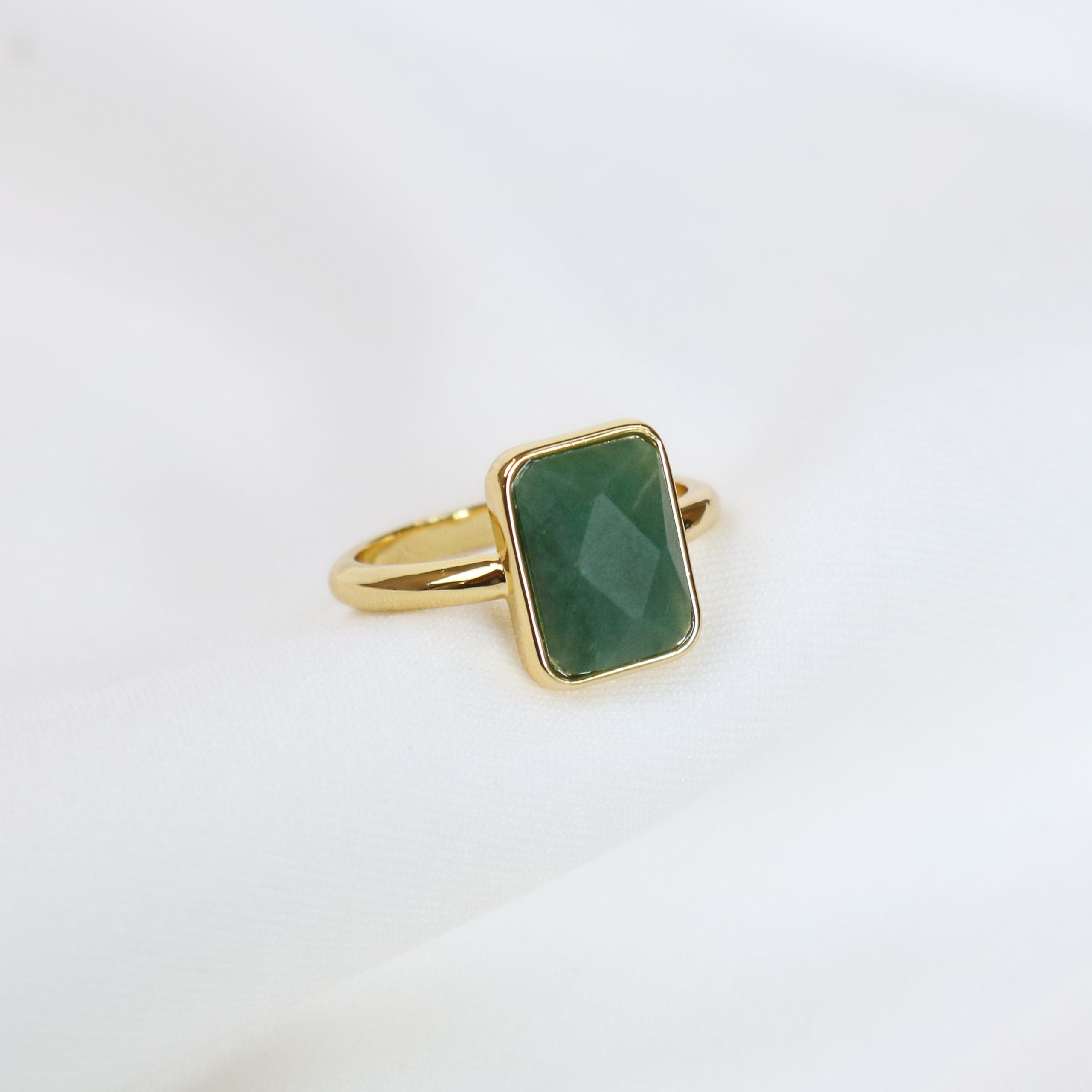 Asteria - Jade Ring Gold