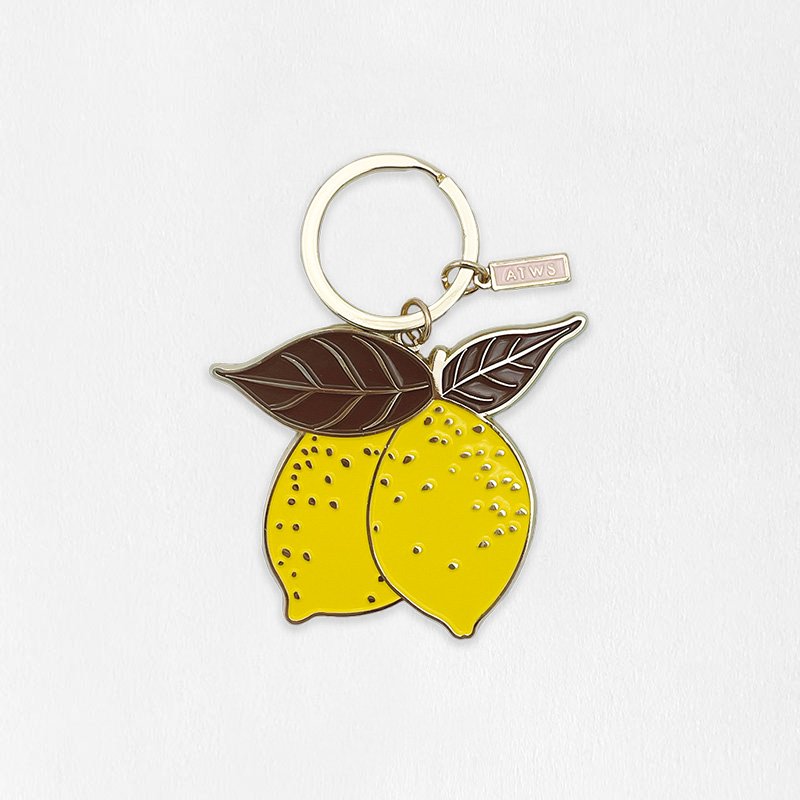 Lemon Keychain