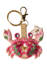 Beaded Keyring - Seafaring Crab