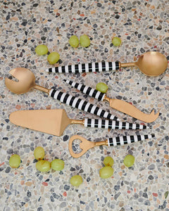 Monochrome Brasserie Salad Servers