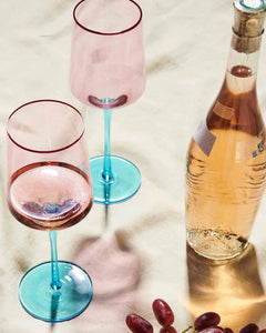 Rose With A Twist Vino 2P Set