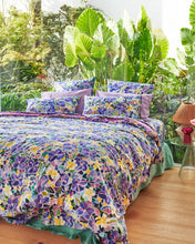 Load image into Gallery viewer, Kip &amp; Co x Ken Done Frangipani Organic Cotton Fitted Sheet
