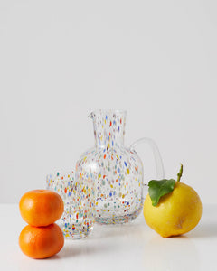 Party Speckle Carafe and Glass