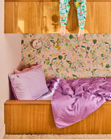 Glow In Lavender Bamboo Cotton Fitted Sheet