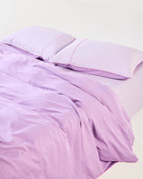 Glow In Lavender Bamboo Cotton Fitted Sheet