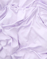 Glow In Lavender Bamboo Cotton Fitted Sheet