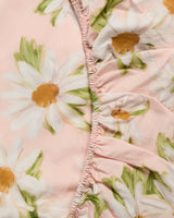 Sweet Daisy Organic Cotton Fitted Sheet