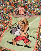 Kip&Co x Blinky Bill Blinky Cotton Knitted Blanket