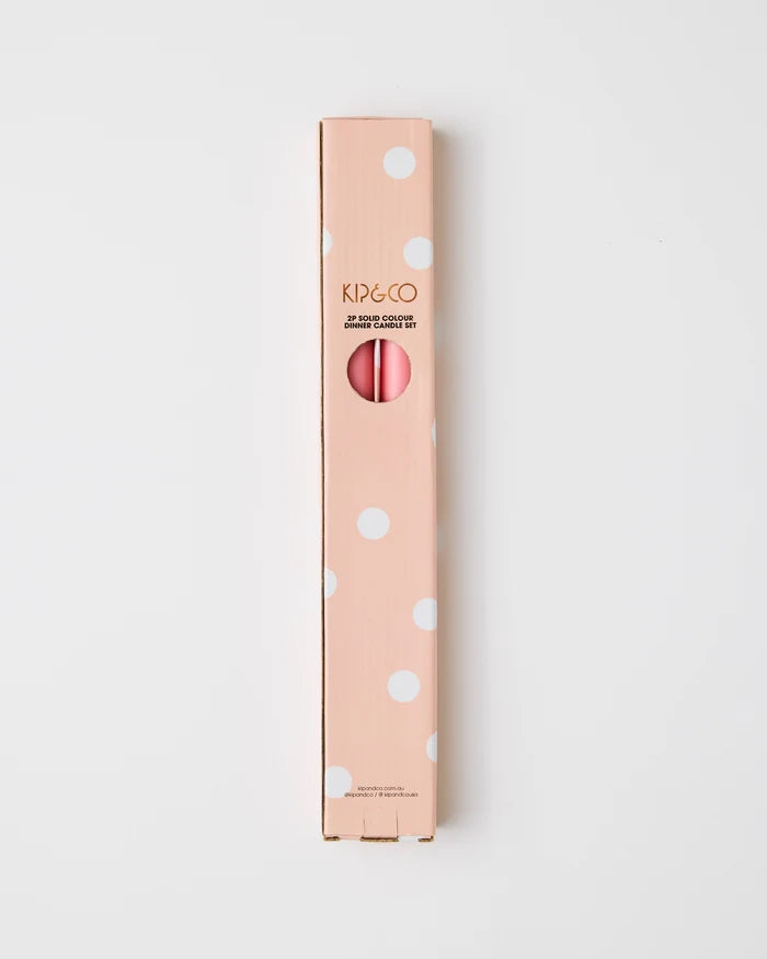 Tomato Dinner Candle 2P Set
