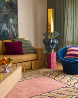 Anemone Velvet Tassel Cushion