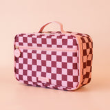 Cherry Check Large Lunch Bag