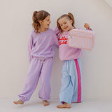 Powder Stripe Large Lunch Bag