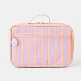 Powder Stripe Large Lunch Bag
