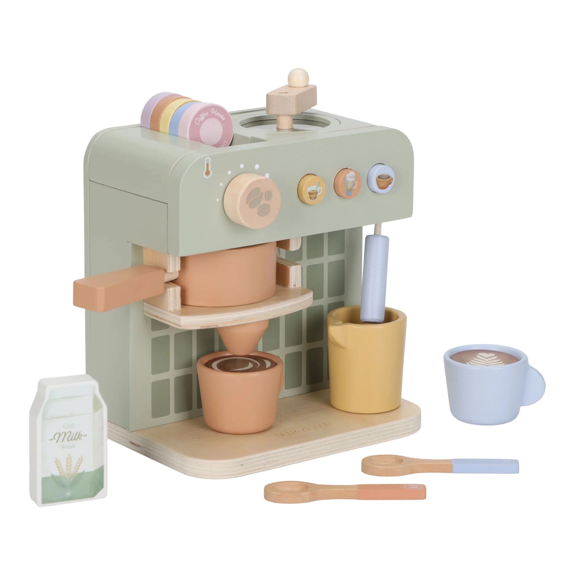 Wooden Coffee Machine