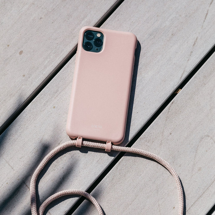 Dusty Pink Crossbody Phone Case