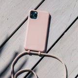 Dusty Pink Crossbody Phone Case
