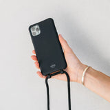 Le Café Noir Black Crossbody Phone Case