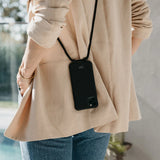 Le Café Noir Black Crossbody Phone Case