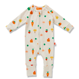 Teeny Tiny Veg Long Sleeve Romper