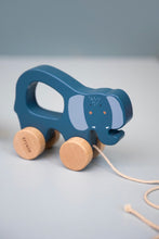 Load image into Gallery viewer, Wooden Pull Along - Mr Elephant

