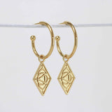 Larni Earrings in Gold