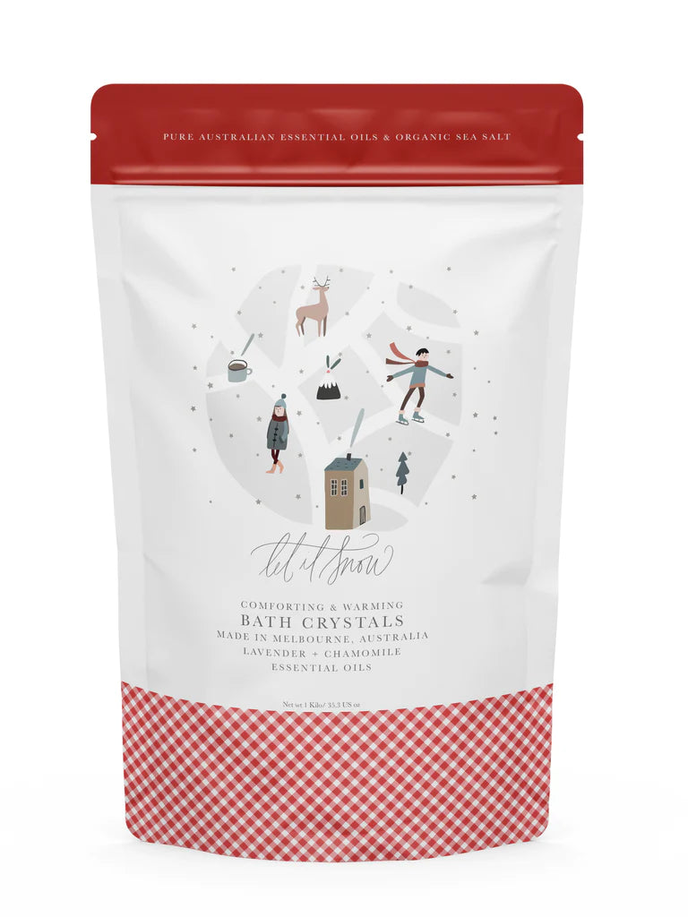 Let It Snow Bath Salts 1kg